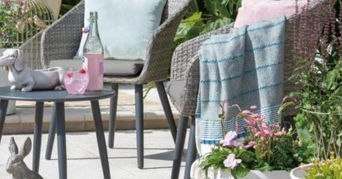 Dunelm shoppers snap up 50% off garden furniture deals - here's the sale best-sellers - The Mirror