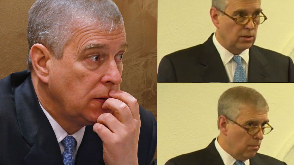 Prince Andrew Davos speech: Watch moment Duke makes first public denial of 'underage sex slave' claims - The Mirror