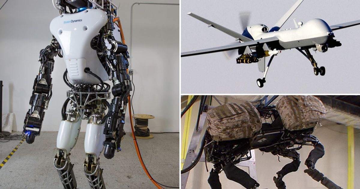 The robot army of the future - from killer drones to cyborg super soldiers - The Mirror