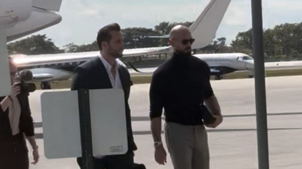 Andrew Tate and Tristan arrive in Florida after ‘fleeing Romania’ and Donald Trump lobby - The Mirror US
