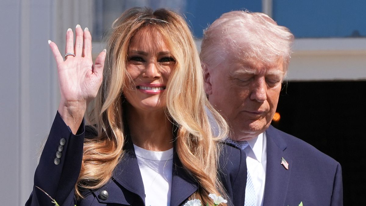 Trump says he 'didn't know anything' about Melania's Epstein bombshell then hangs up phone - The Mirror US
