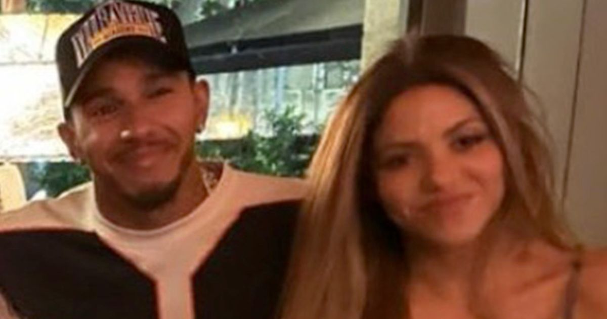 Shakira enjoying 'hot summer romance' with Lewis Hamilton as she moves on from ex - The Mirror US