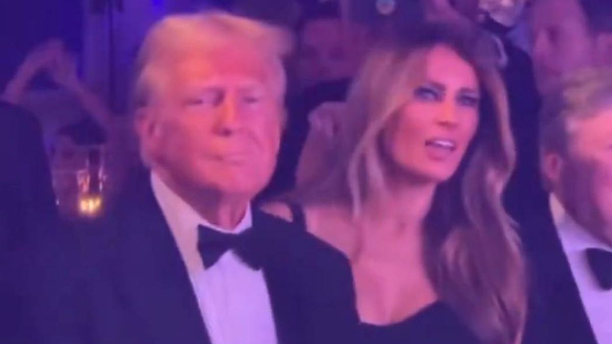 Melania and Donald Trump bust out dance moves to his favorite song in awkward video - The Mirror US