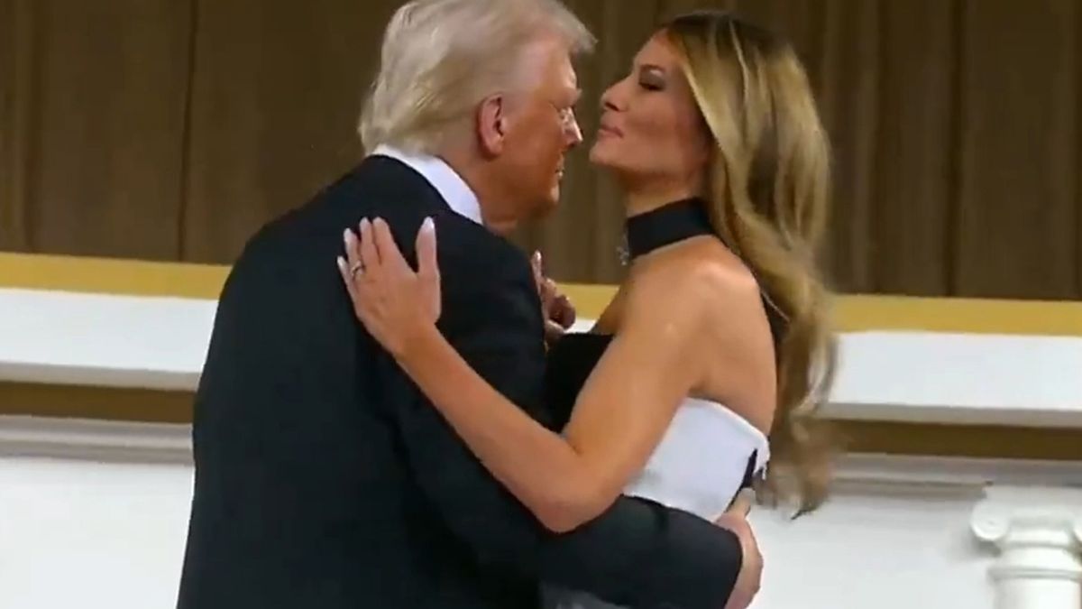 Melania Trump's eye-opening comment to Donald during 'awkward' dance before saying 'no' - The Mirror US