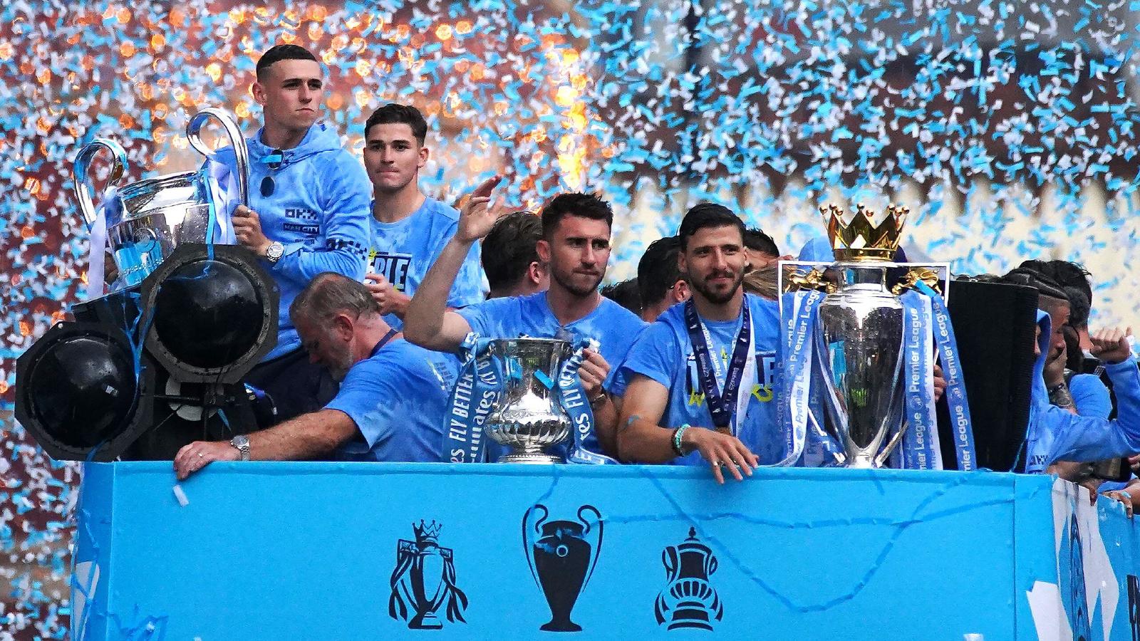 Man City trophy parade to go ahead despite FA Cup loss to United