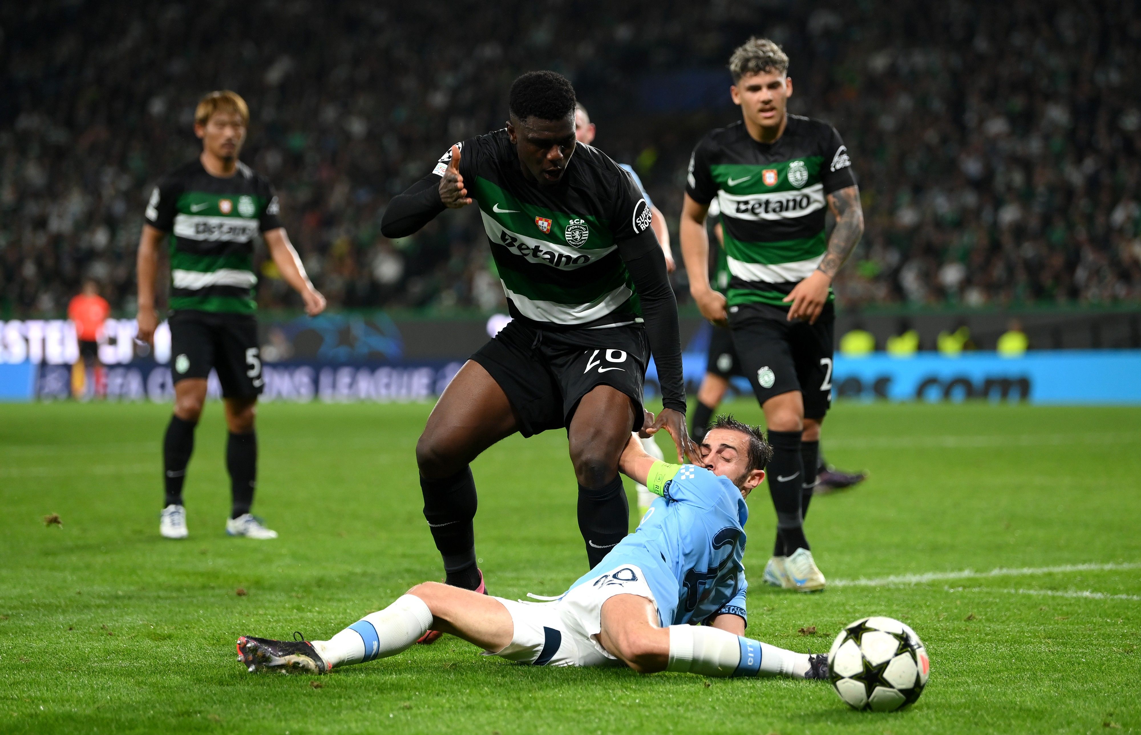 Ousmane Diomande could move to either Chelsea or Arsenal this month