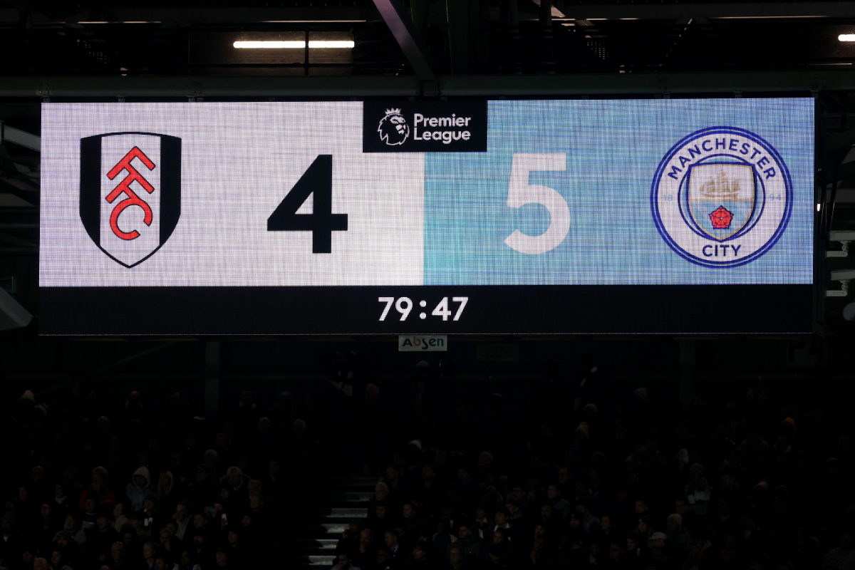 Fulham v Manchester City LIVE - team news, updates and reaction