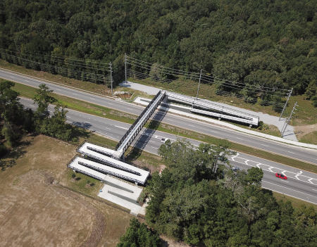 SR 21 Pedestrian Bridge Bridge - ICE, Civil Engineering, Infrastructure Firm