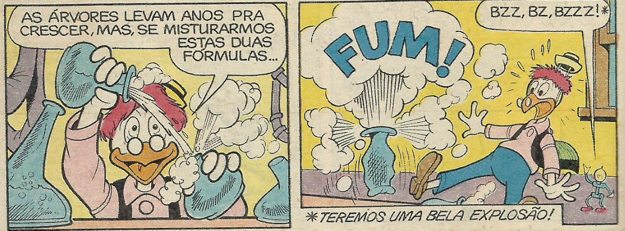 A síndrome de Professor Pardal