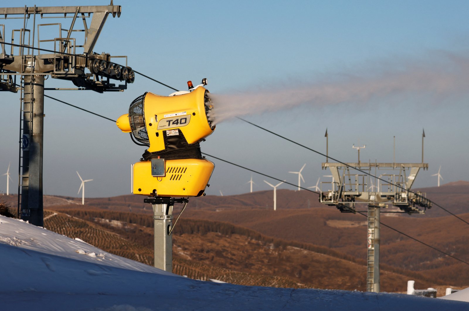 Beijing Olympics artificial snow raises environmental concerns | Daily Sabah
