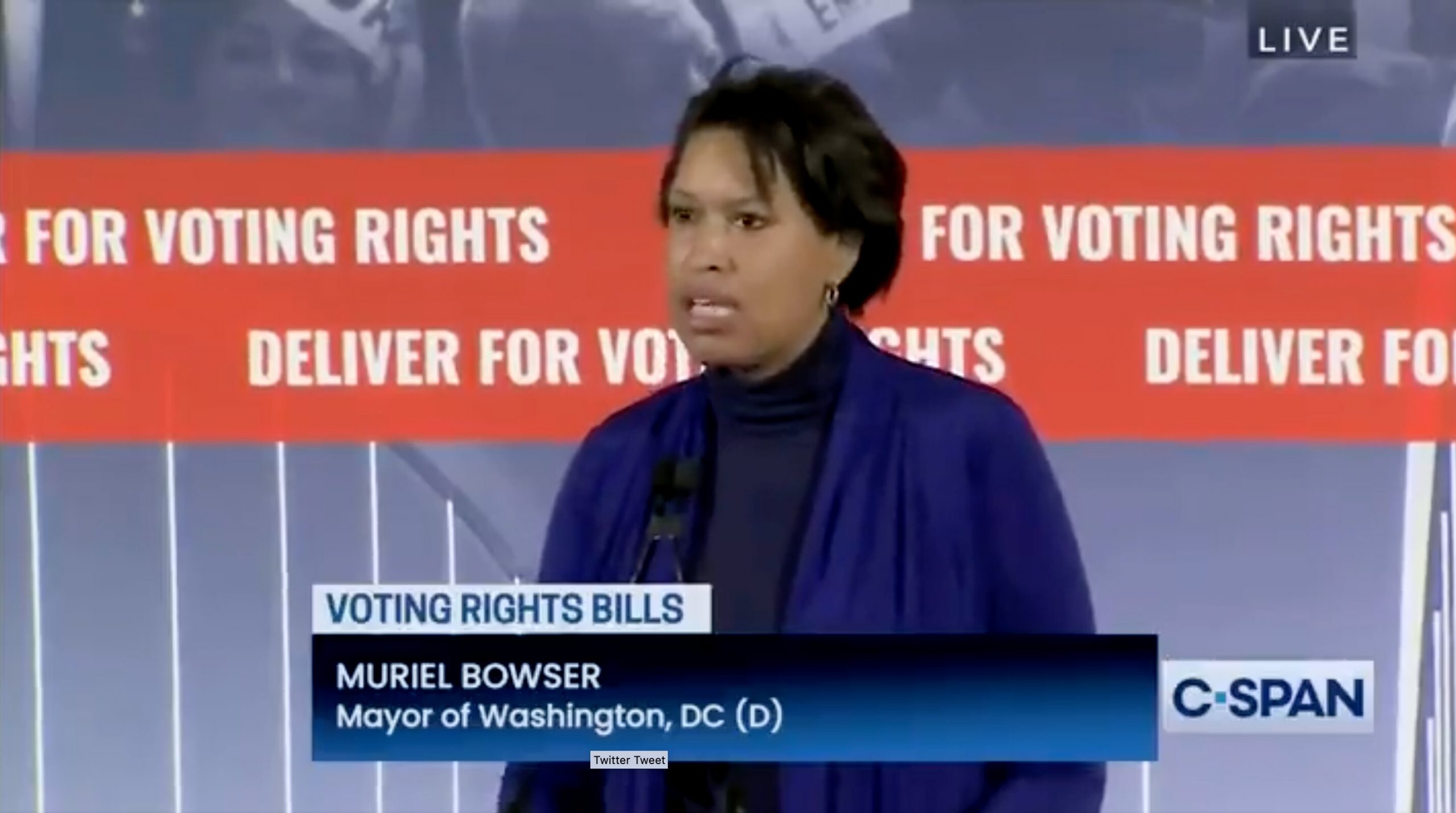 Muriel Bowser Claims Biden’s Agenda Would Not Be Stalled if DC Was Granted Statehood – IJR