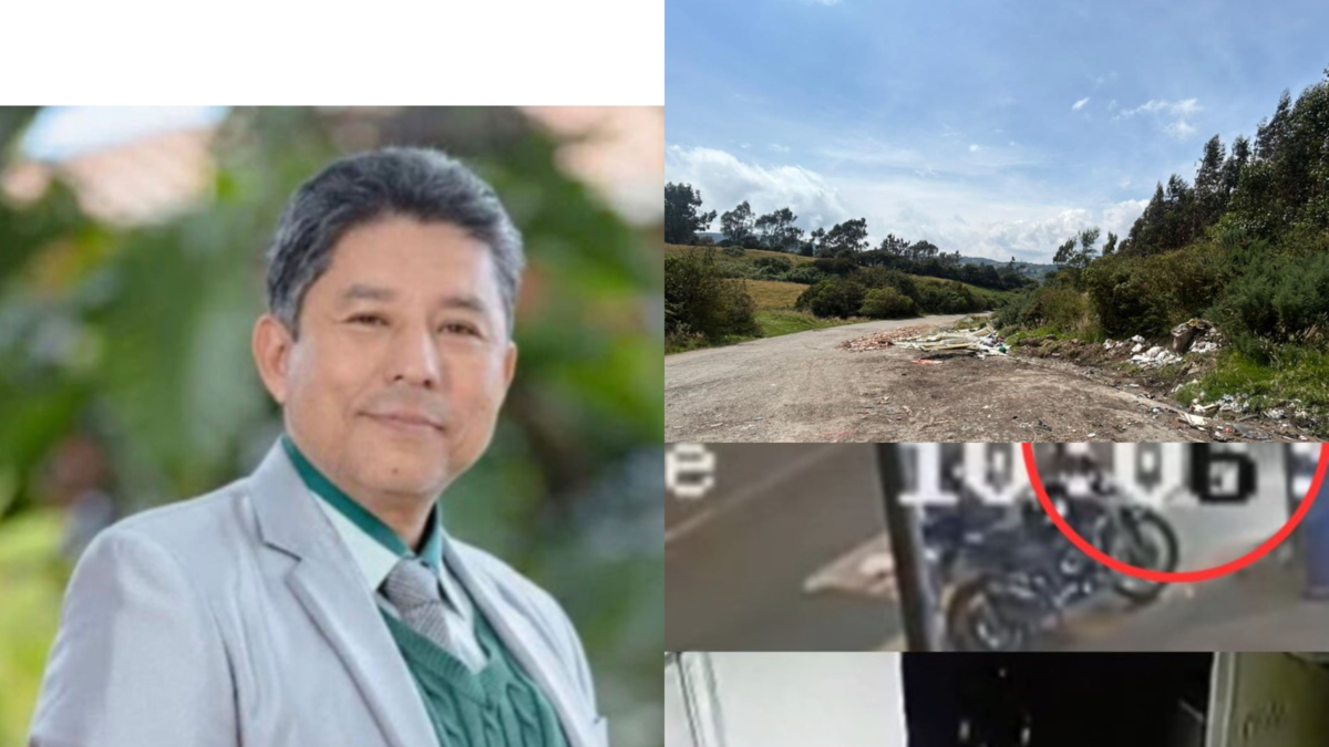 El rastro que dejaron los asesinos del profesor Neill Felipe Cubides y que sigue la Fiscalía