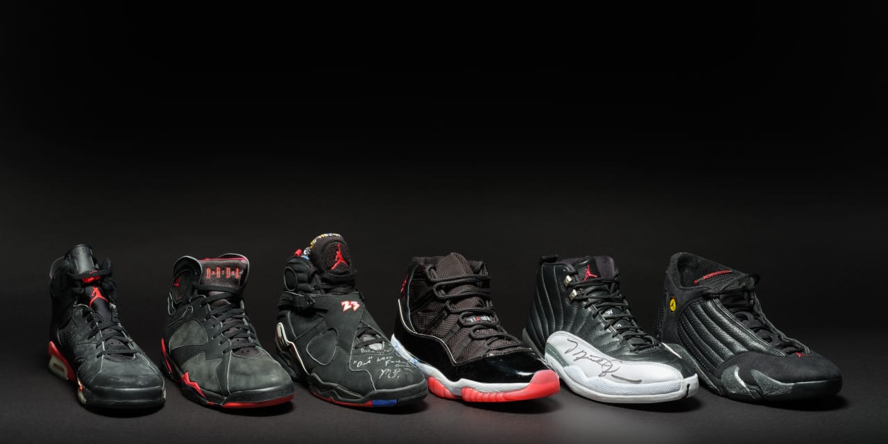 Michael Jordan’s Championship Sneakers Sell for Record $8 Million at Auction | Penta