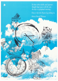 Poster, IBM / Time | Objects | Collection of Cooper Hewitt, Smithsonian Design Museum