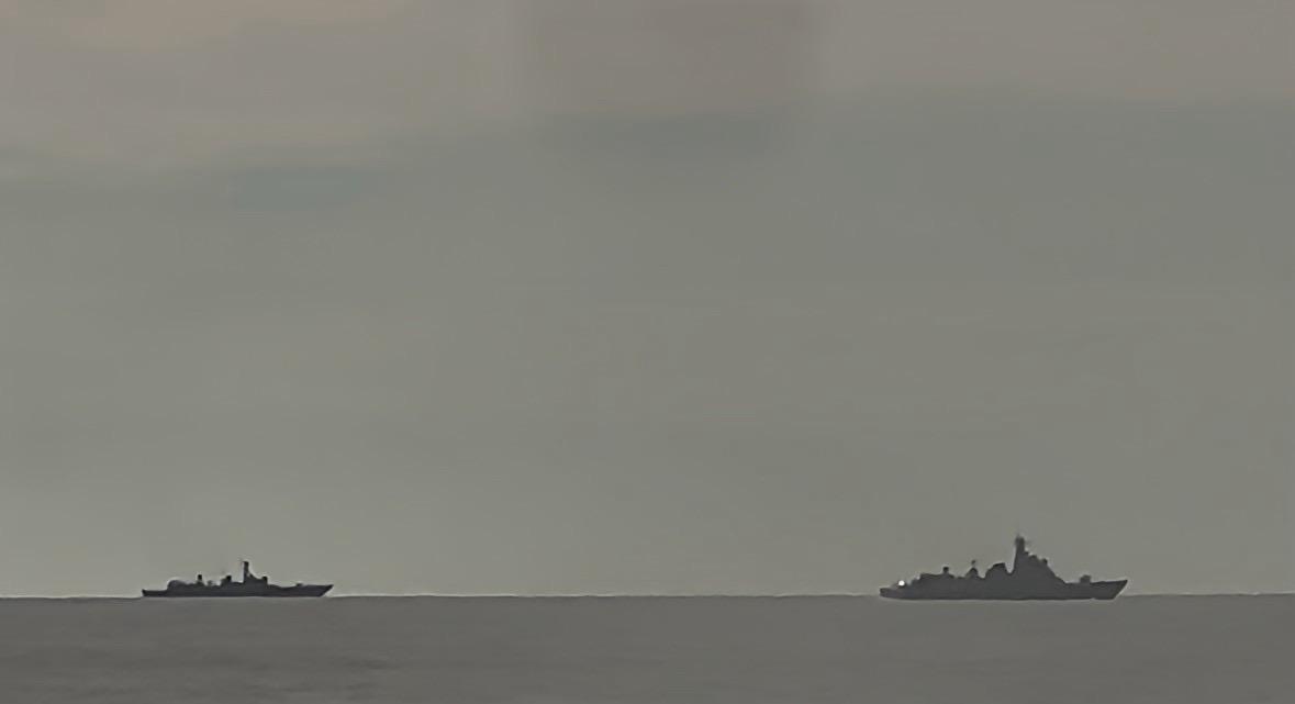 Chinese warships sighted near Bajo de Masinloc during PH-US-Australia activities | GMA News Online
