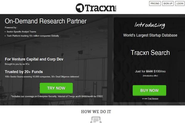 Tracxn raises $3.5 million from SAIF Partners