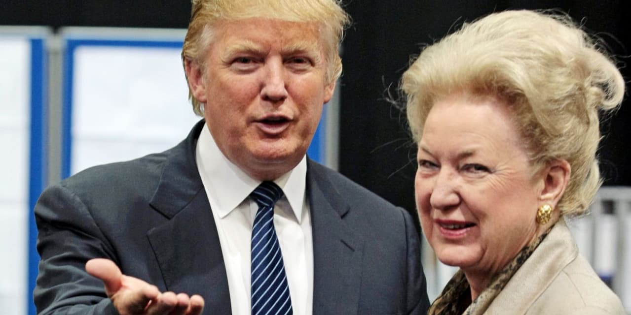 Trump sister and former federal judge Maryanne Trump Barry has died at 86 - MarketWatch