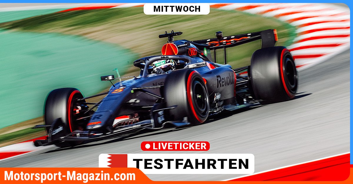 Formel 1 heute LIVE: Testfahrten in Bahrain - Schluss-Sprint am Mittwoch, F1-News im Liveticker