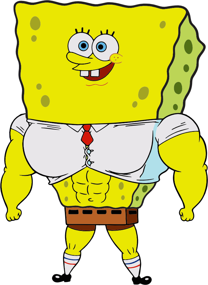 DTF JÁ IMPRESSO - BOB ESPONJA BOMBADO - Forturia - Tudo para Sublimação e DTF - Recife - PE