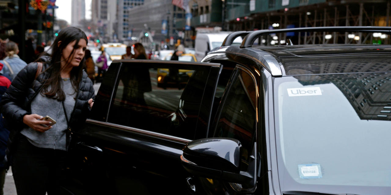 U.S. Spending on Ride-Hailing With Uber, Lyft Falls as Coronavirus Spreads - WSJ