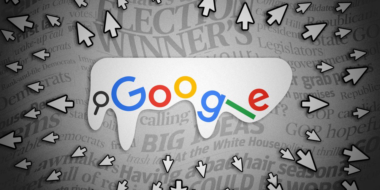 Google’s New AI Tools Are Crushing News Sites - WSJ