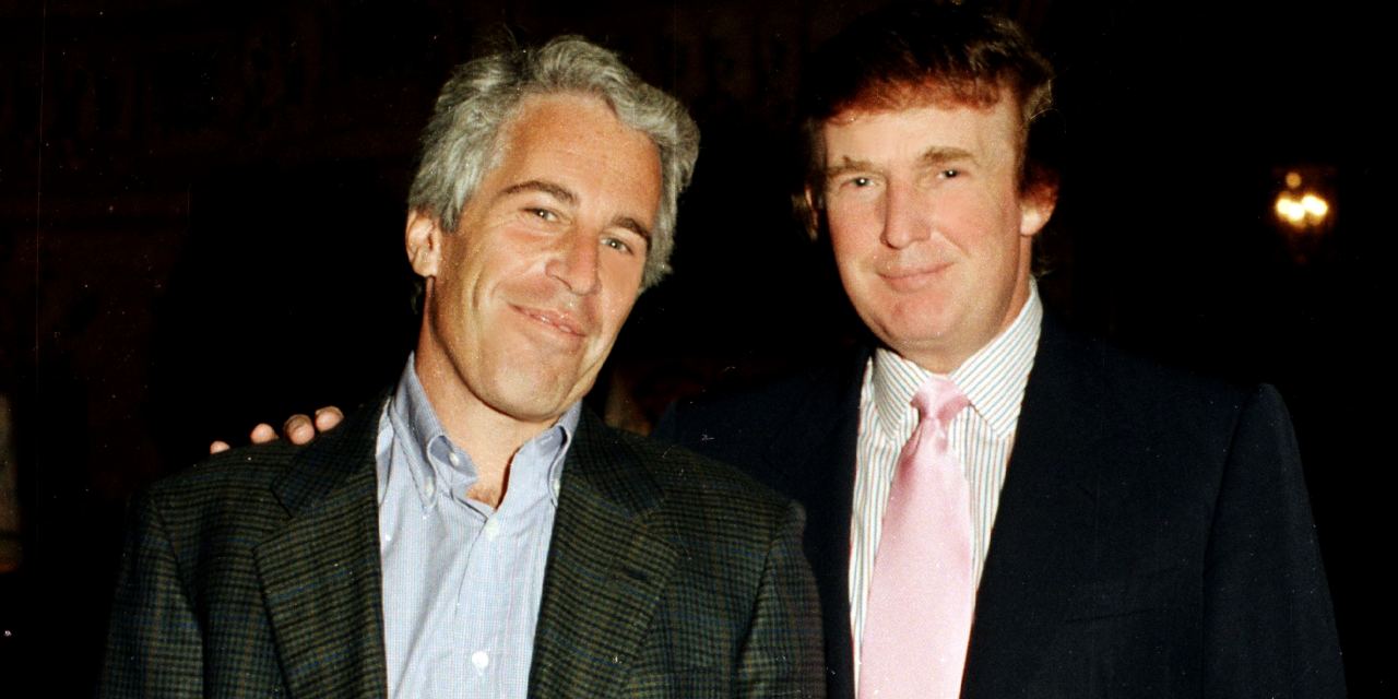 Exclusive | Jeffrey Epstein’s Friends Sent Him Bawdy Letters for a 50th Birthday Album. One Was From Donald Trump. - WSJ