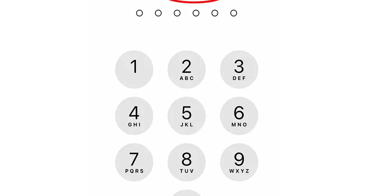 iOS Backup Passcode Prompt