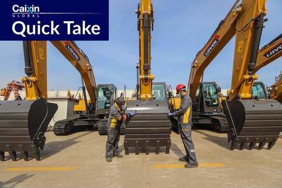 Export Growth Props Up Chinese Excavator Sales Amid Weak Domestic Demand - Caixin Global