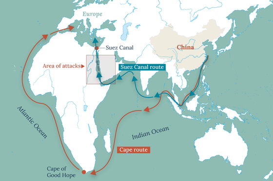 Chinese Auto Exporters Face Costly Detour After Red Sea Attacks, Expert Says - Caixin Global