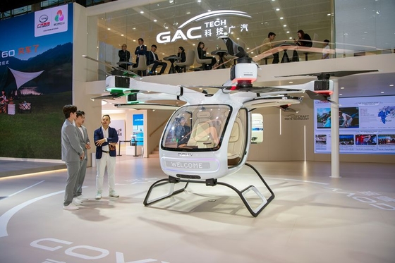 China Opens First National Testing Center for Flying Cars - Caixin Global