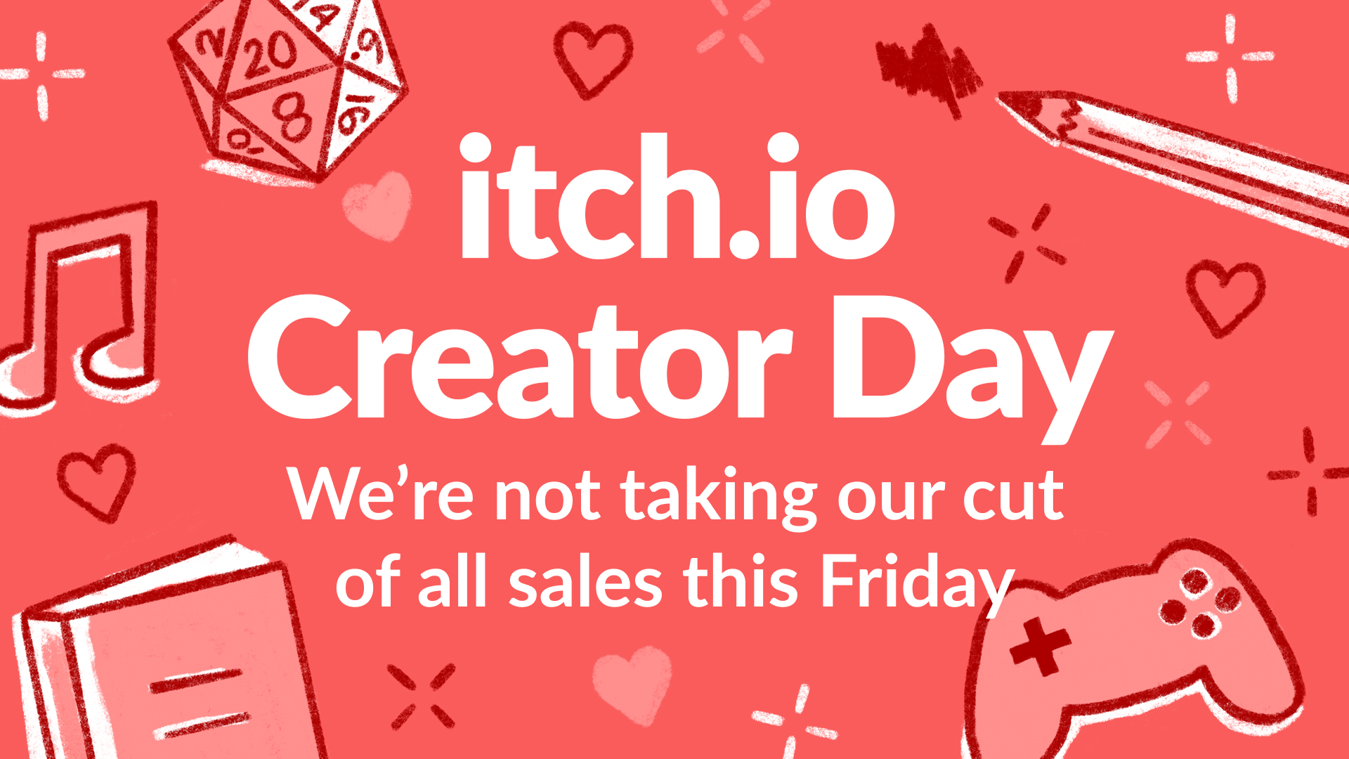 Creator Day & Black Friday Sales this Friday! - itch.io