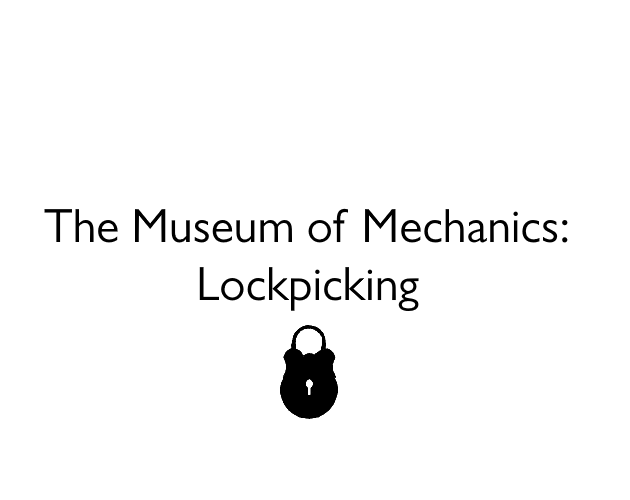 0.5.2 - Wolfenstein: The New Order - Museum of Mechanics: Lockpicking by Dim Bulb Games