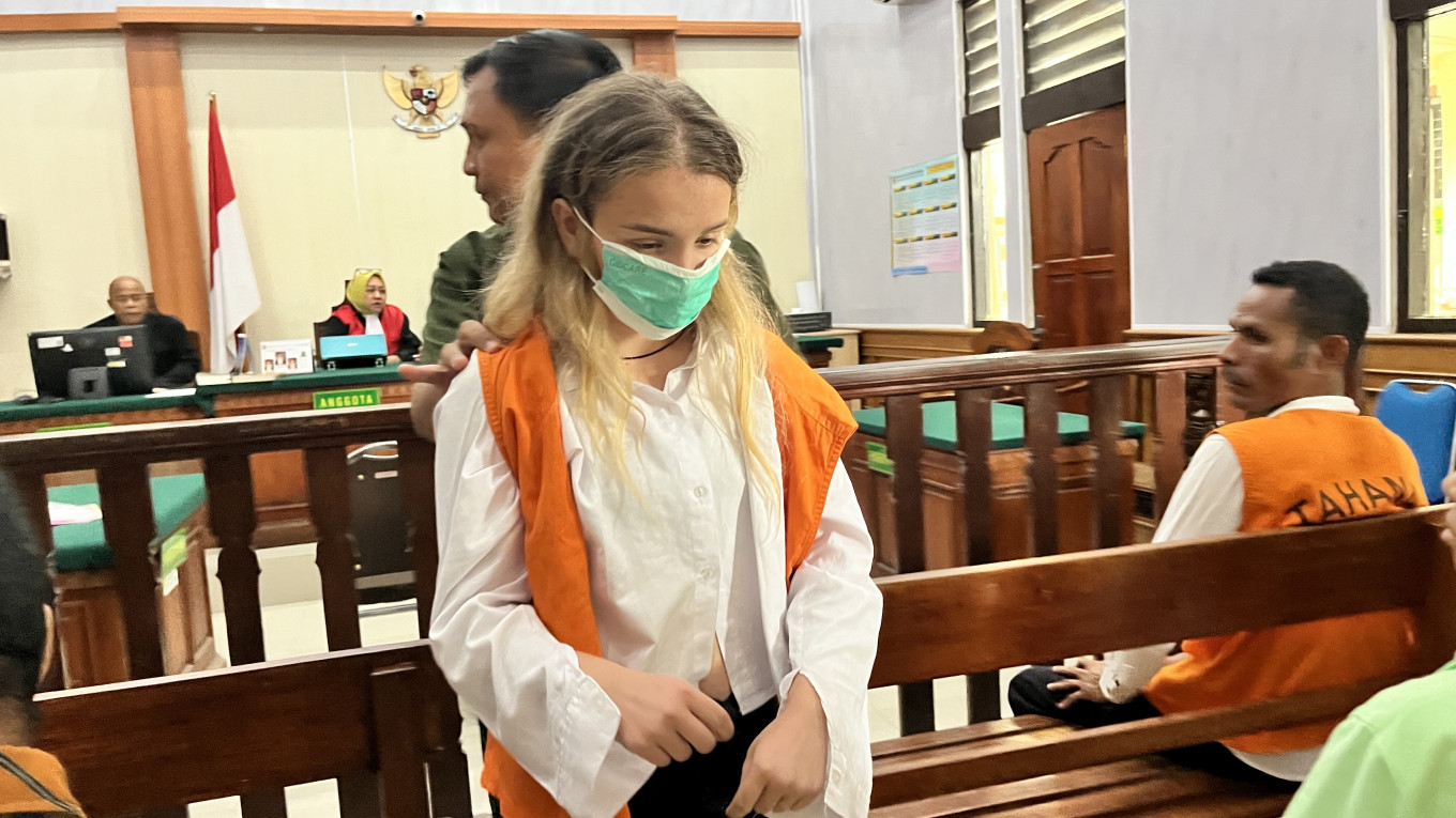 Ukrainian woman sentenced to 20 years for smuggling drugs in Bali - Archipelago - The Jakarta Post