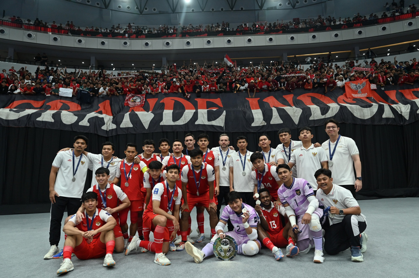 Indonesia wins ‘historic’ runner-up title at Asian futsal cup - Sports - The Jakarta Post