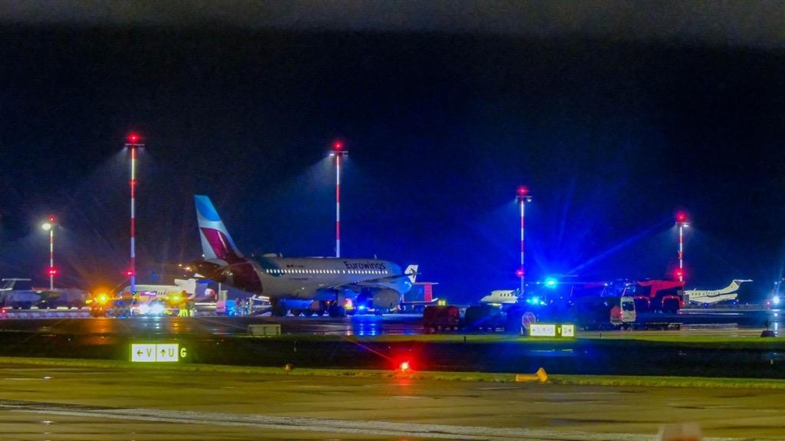 Flughafen Hamburg: Gestank im Cockpit zwingt Eurowings-Piloten zur Landung