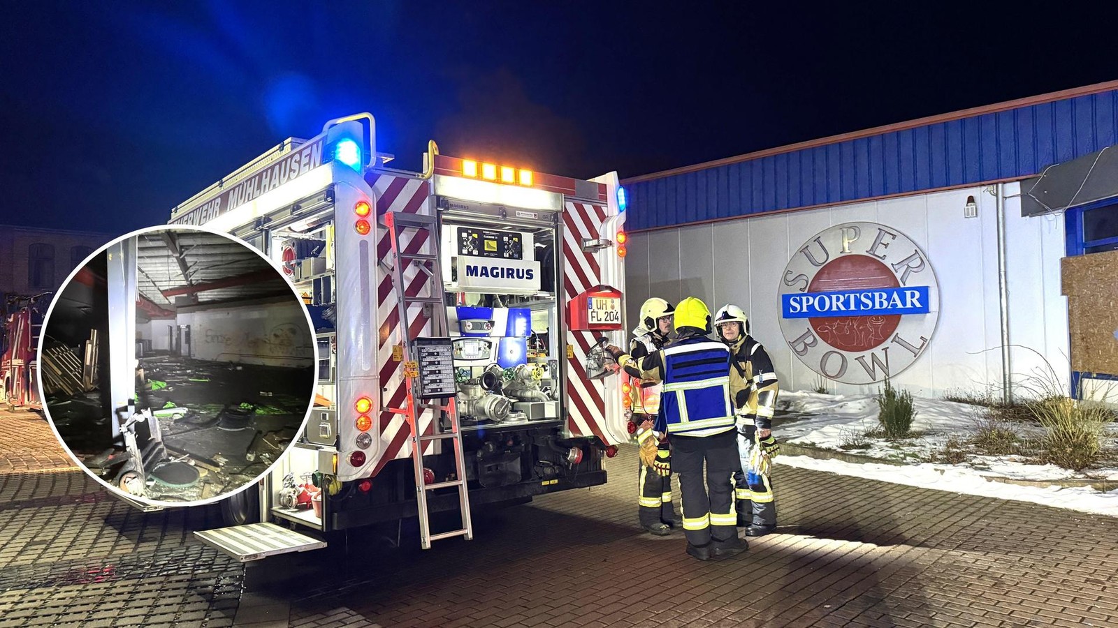 UPDATE: Großer Feuerwehreinsatz in Mühlhausen (mit Video)