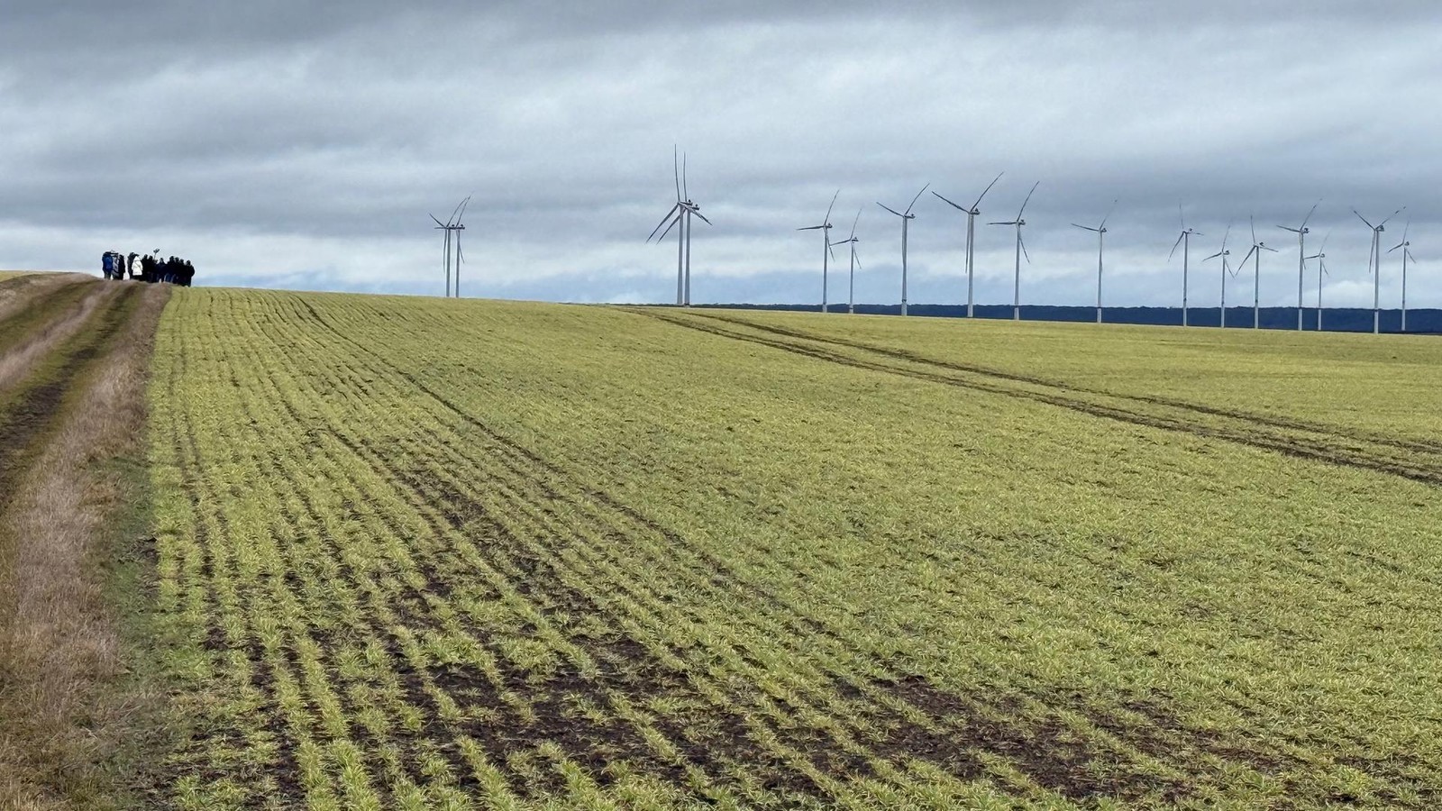 Kreis Sömmerda: Vom höchsten Punkt aus möglichen Solarpark in den Blick genommen