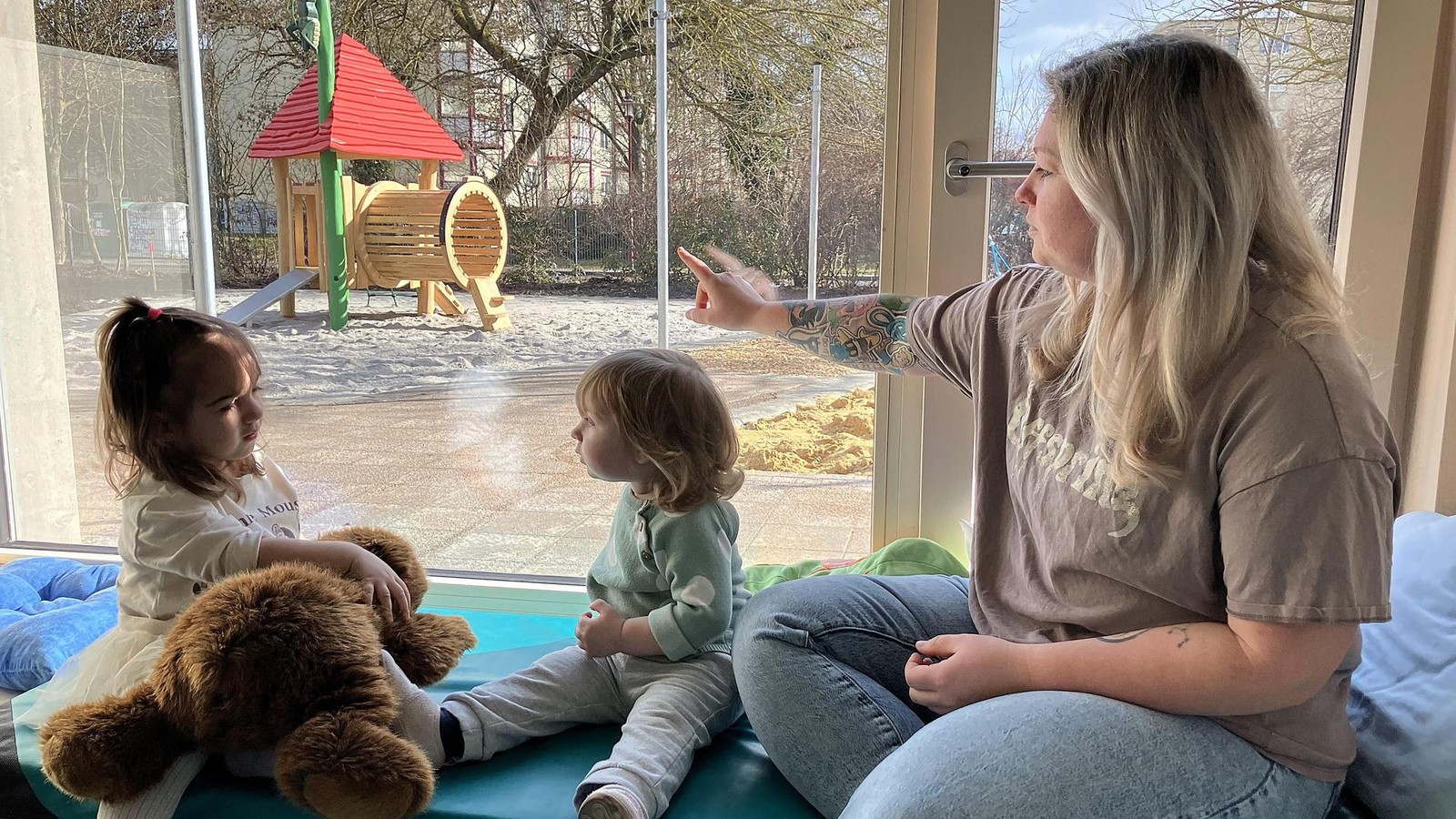 Wohlfühlort statt modriger Altbau in Sömmerda: 79 Kinder erobern ihr neues Reich