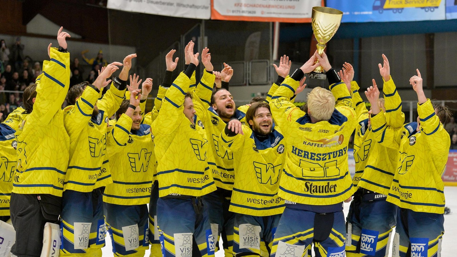 „Wir haben die beste Mannschaft“ – Eagles Essen-West feiern die Meisterschaft