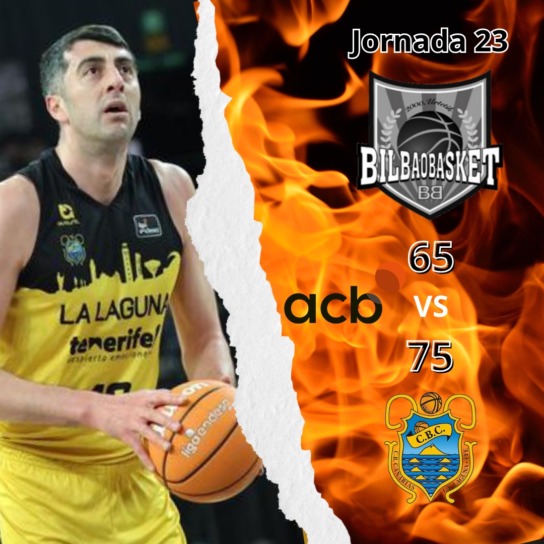 Surne Bilbao Basket 65 vs 75 La Laguna Tenerife: Un cumpleaños que no trajo regalo - VAVEL España
