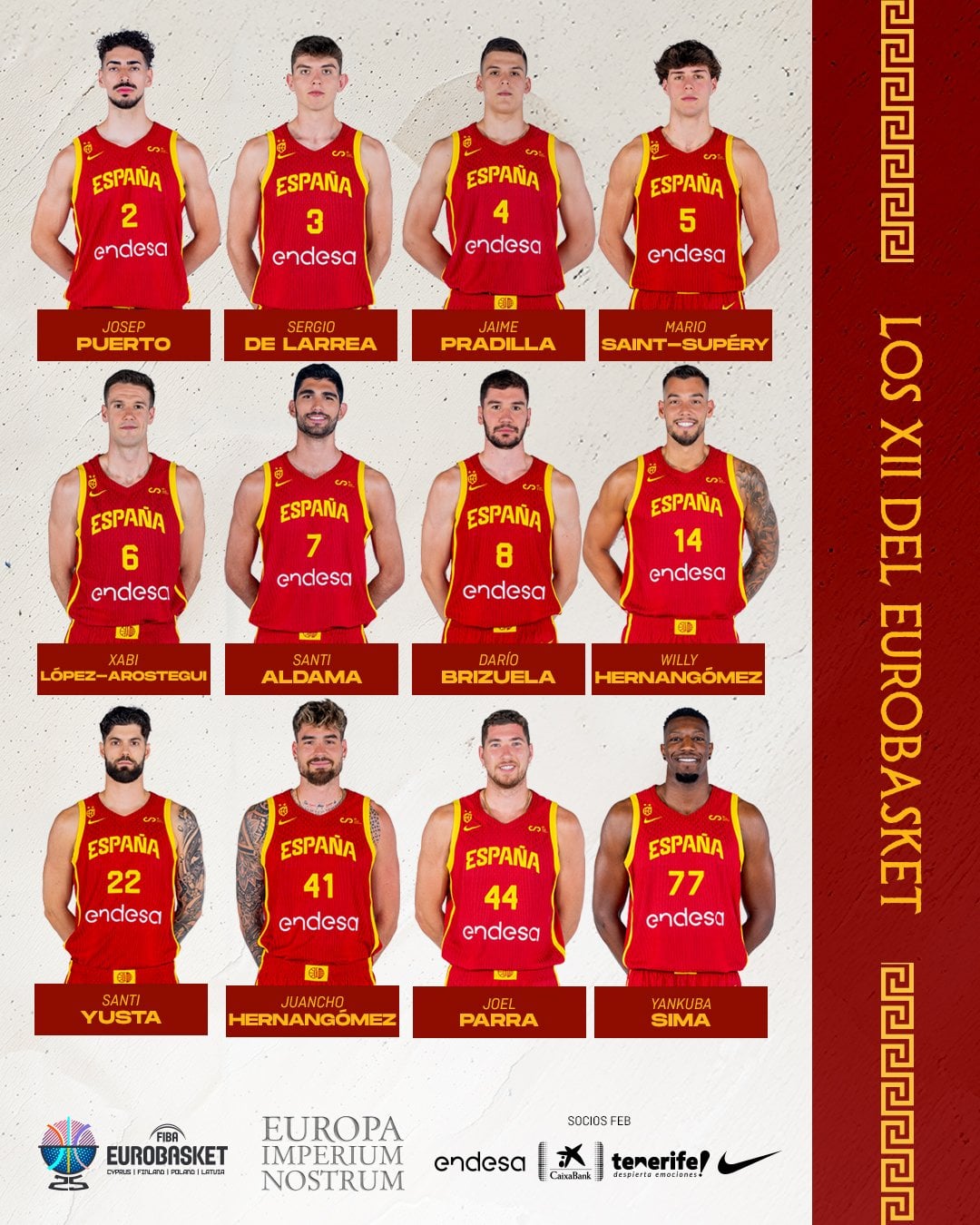 España presenta los 12 convocados para el Eurobasket - VAVEL España