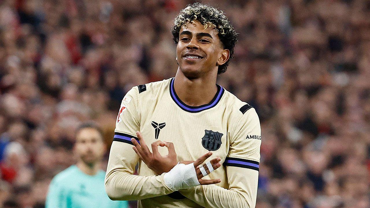 Lamine Yamal alcanza los 50 goles como profesional ¡y todavía tiene 18 años! - VAVEL España