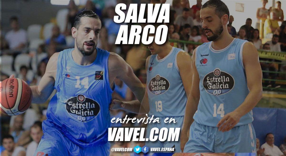 Entrevista. Salva Arco: "Me gustaría que la última camiseta que vista fuese la del Breogán" - VAVEL España