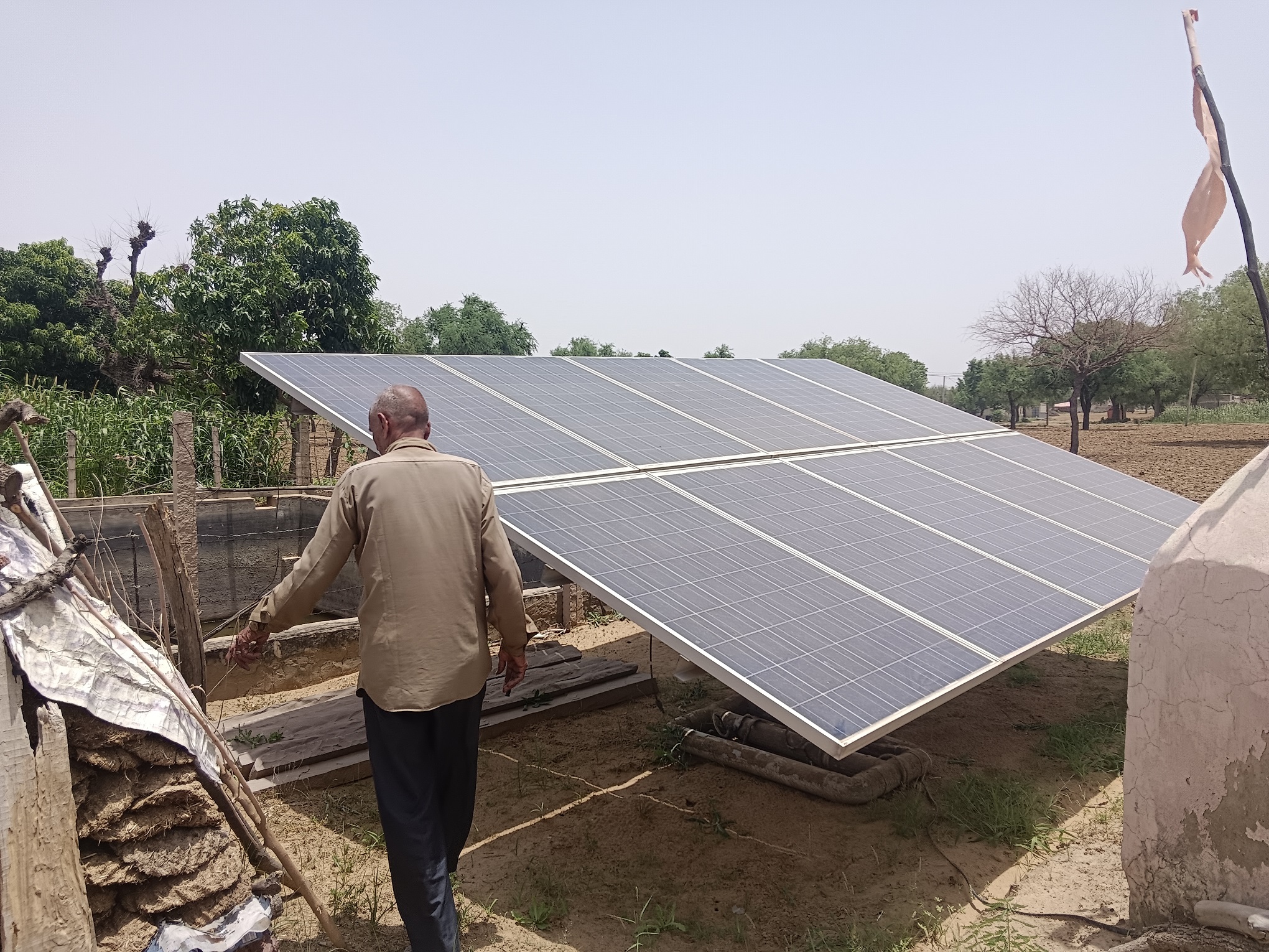 Depleting groundwater has made it difficult for Rajasthan farmers to use solar pumps