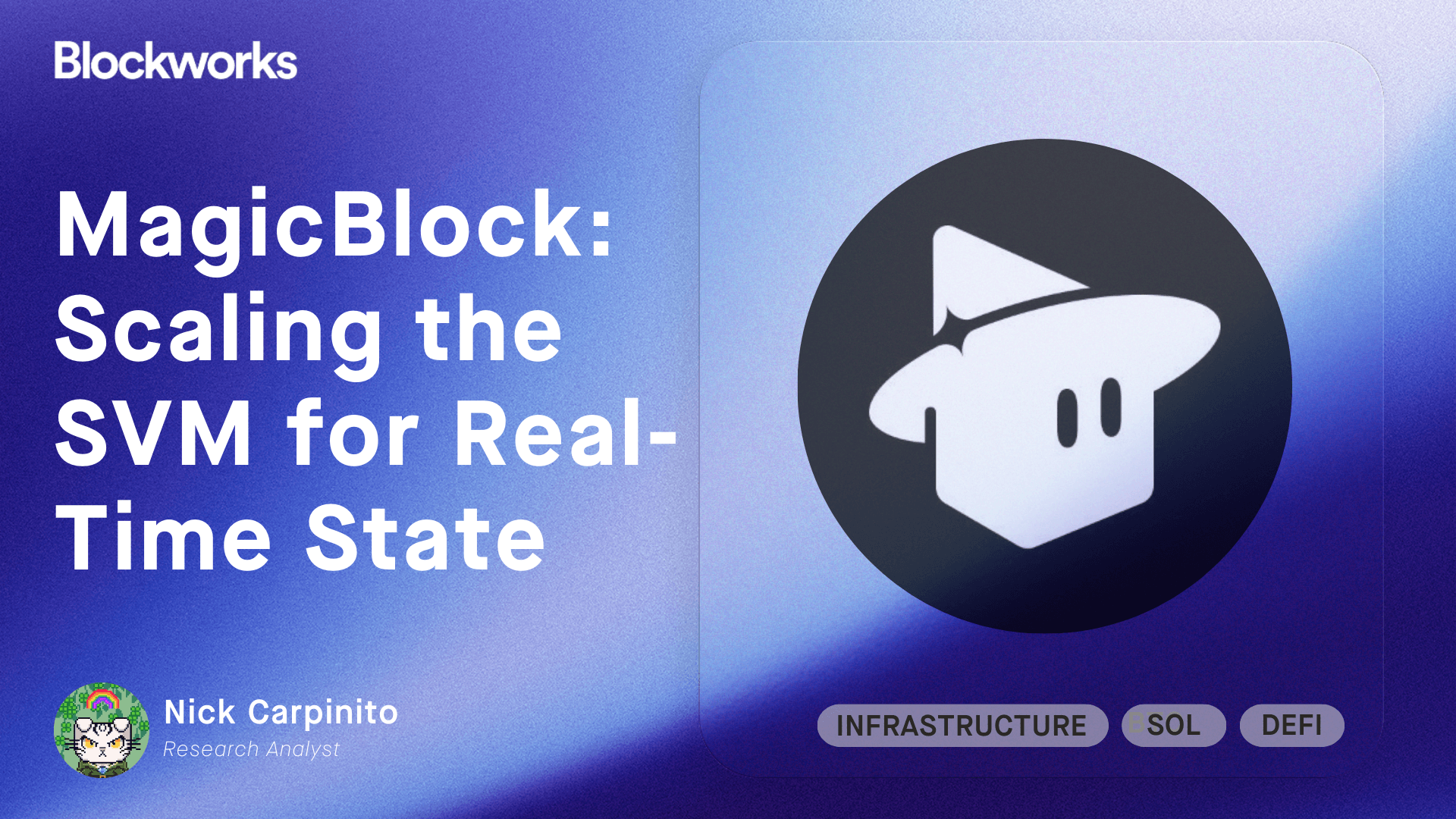 MagicBlock: Scaling the SVM for Real-Time State | Blockworks Research