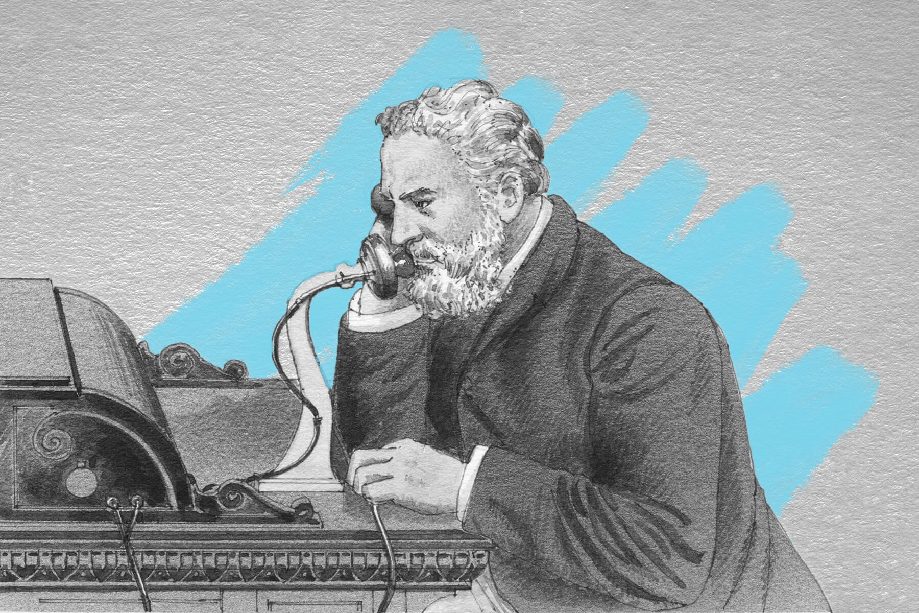 The first words spoken on the telephone were, “Mr. Watson, come here.” - History Facts