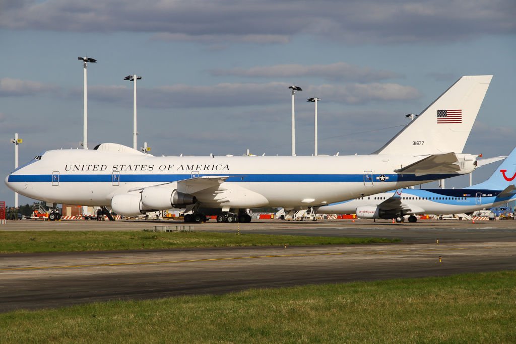 US plane designed to survive nuclear war makes four-hour flight following Putin threat