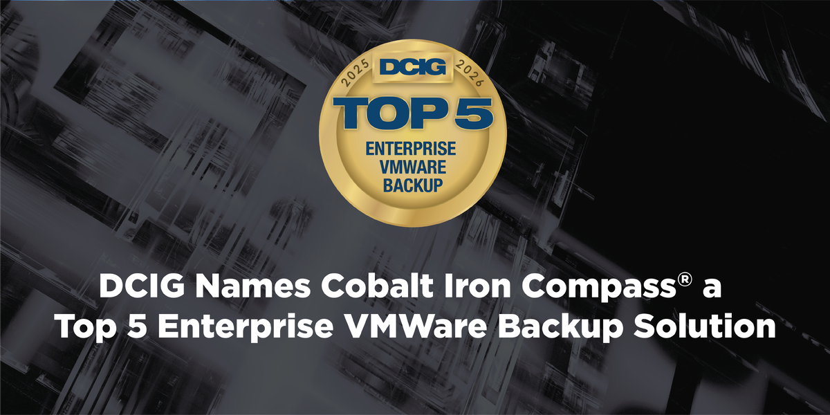DCIG Top 5 Enterprise VMware Backup Solutions