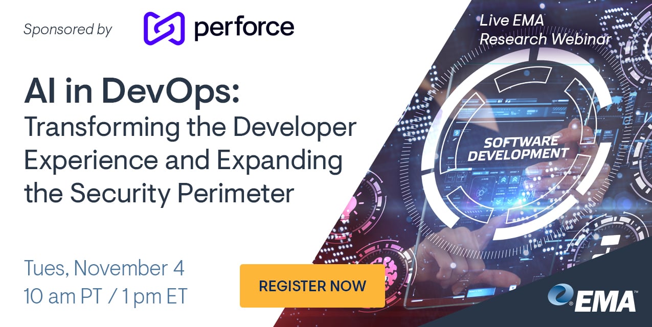 [WEBINAR] AI in DevOps: Transforming the Developer Experience and Expanding the Security Perimeter