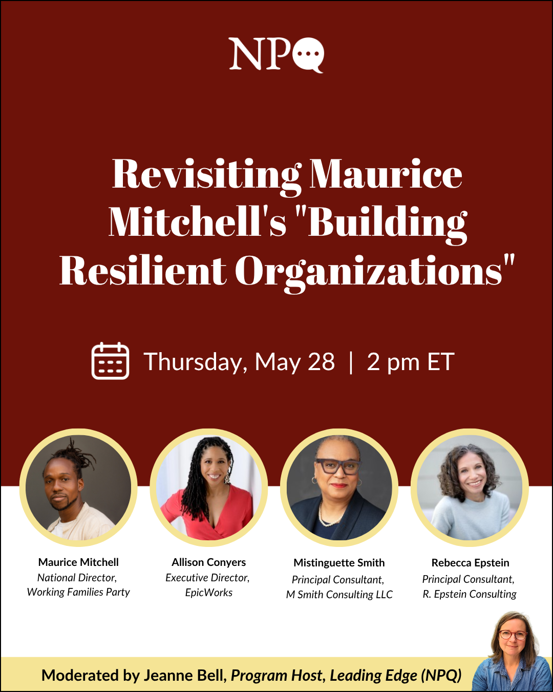 Revisiting Maurice Mitchell's Building Resilient Organizations
